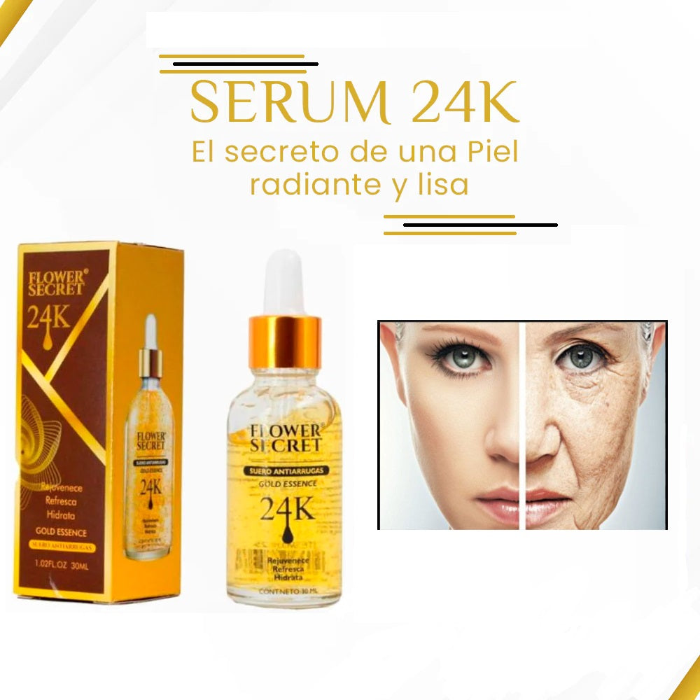 Serum Antienvejecimiento 24k Gold Winner 30ml